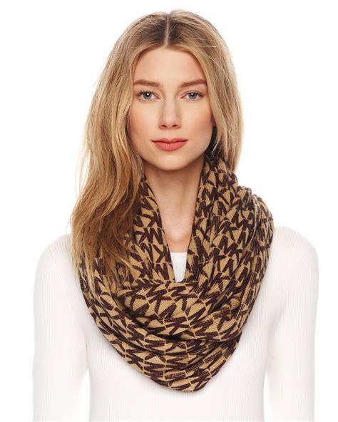 michael kors scarf brown|michael kors scarf sale.